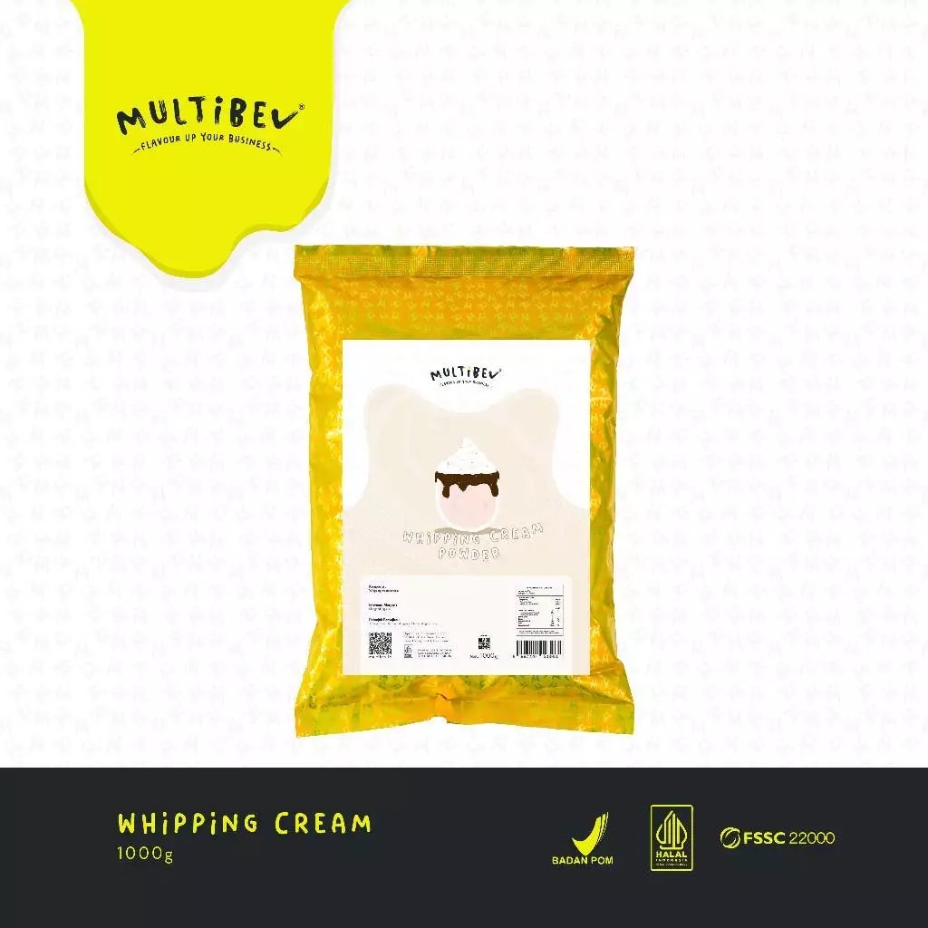 Jual MULTIBEV WHIPPING CREAM POWDER 1KG | Shopee Indonesia
