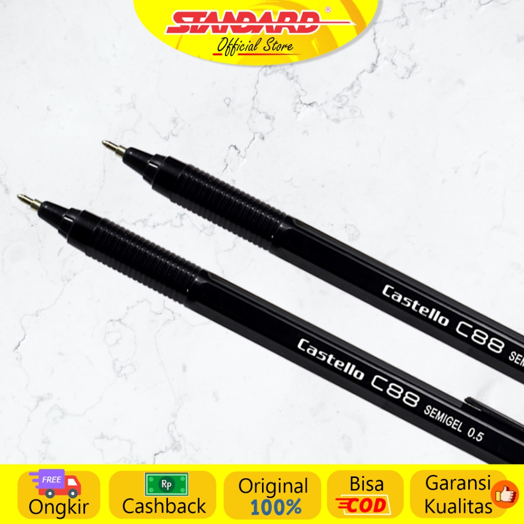 Standard - Pulpen AE7 C88 0.5 ( Alat Tulis / Pen / Ballpoint / Pena ) (2)