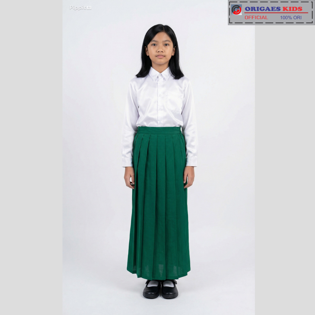 Jual ORIGAES KIDS - Setelan MI perempuan lengkap hijab panjang 6 - 13 ...