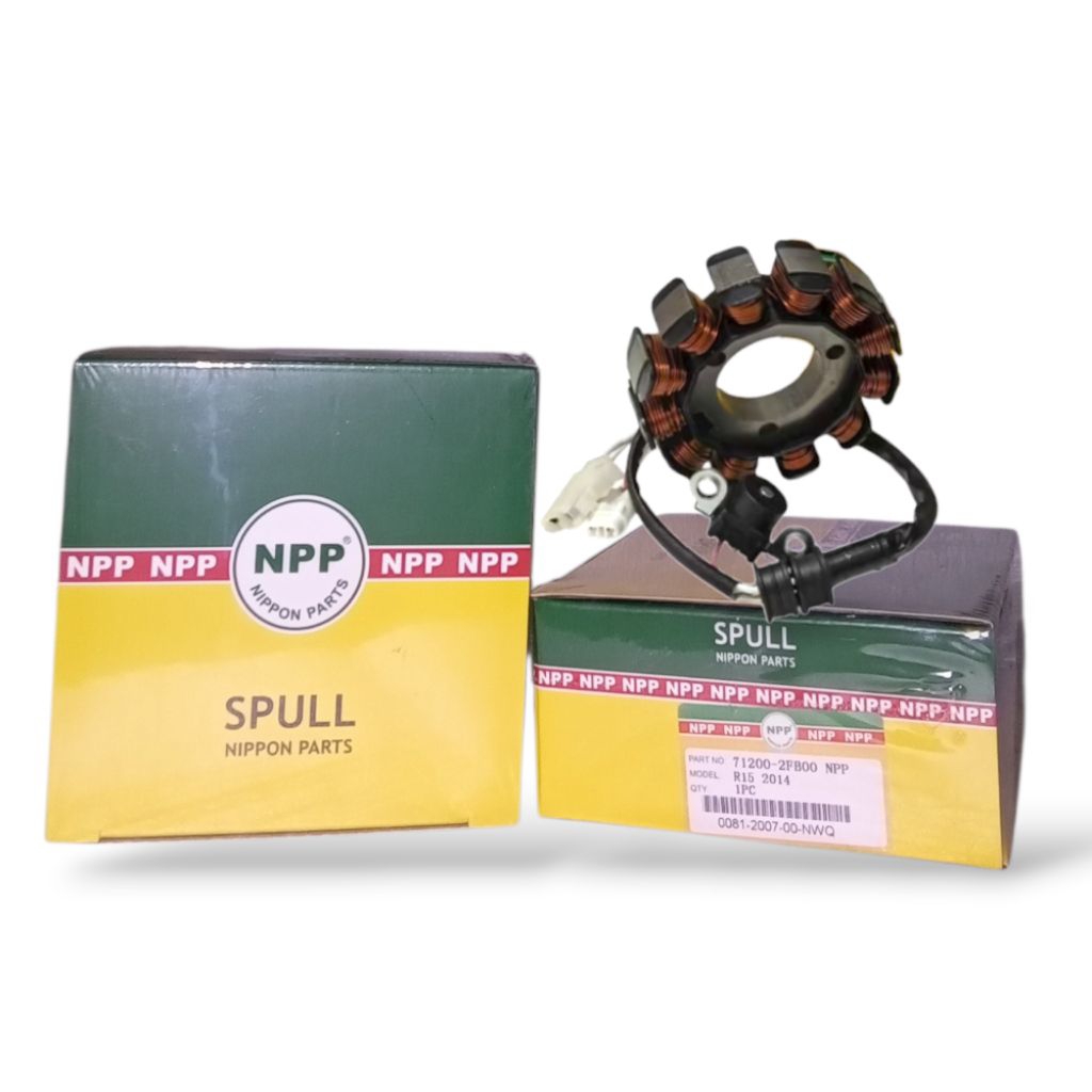 Jual SPULL SPOOL STATOR ASSY KOMPLIT R15 2014 NPP ORIGINAL | Shopee ...