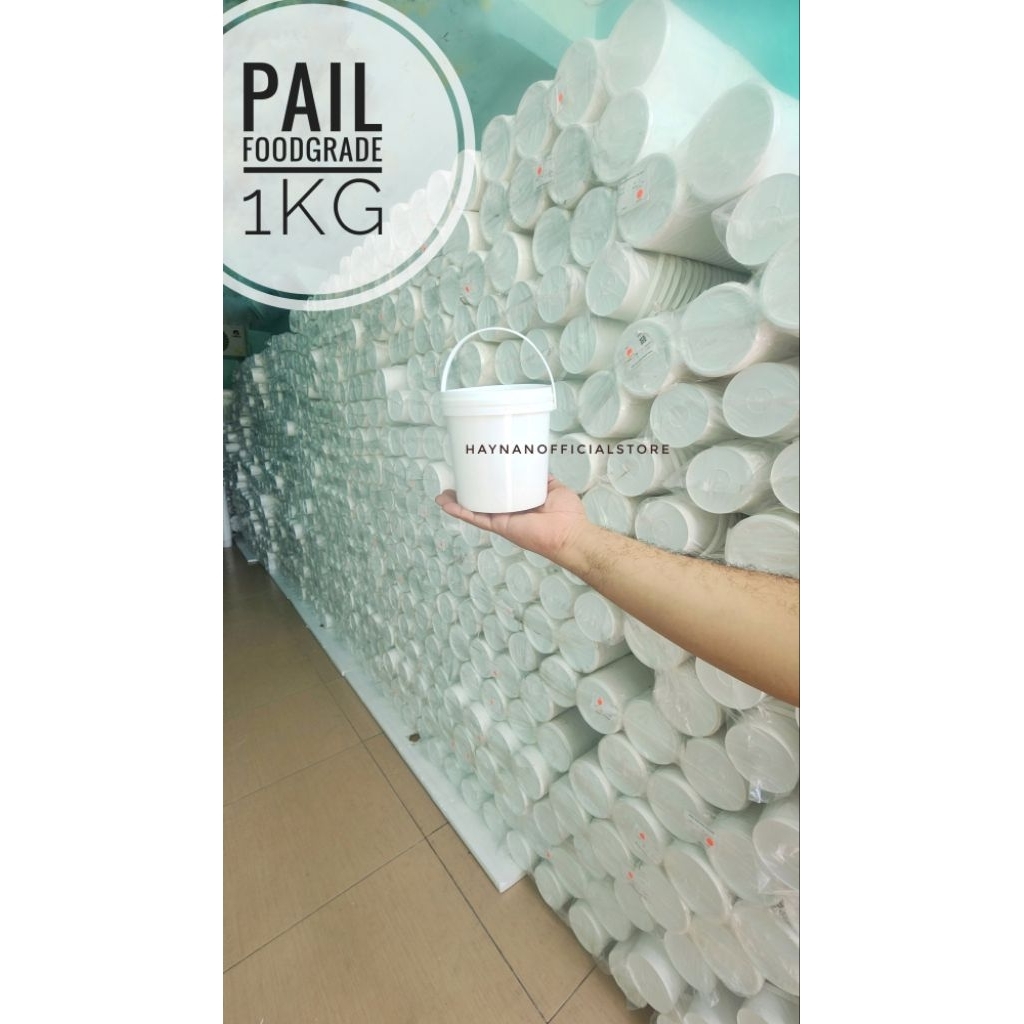 Jual 100pcs PAIL EMBER FOODGRADE 1KG, 120pcs PAIL EMBER 500GR | EMBER ...
