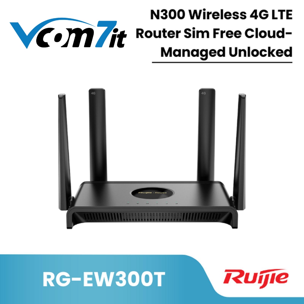 Jual Ruijie RG-EW300T N300 Wireless Modem 4G LTE Router WiFi | Shopee ...