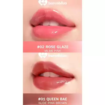 LIVI BNB Barenbliss Lily Makes Luminous Glow Tint Hydrating Juicy Lip Glow Tint Tahan Lama