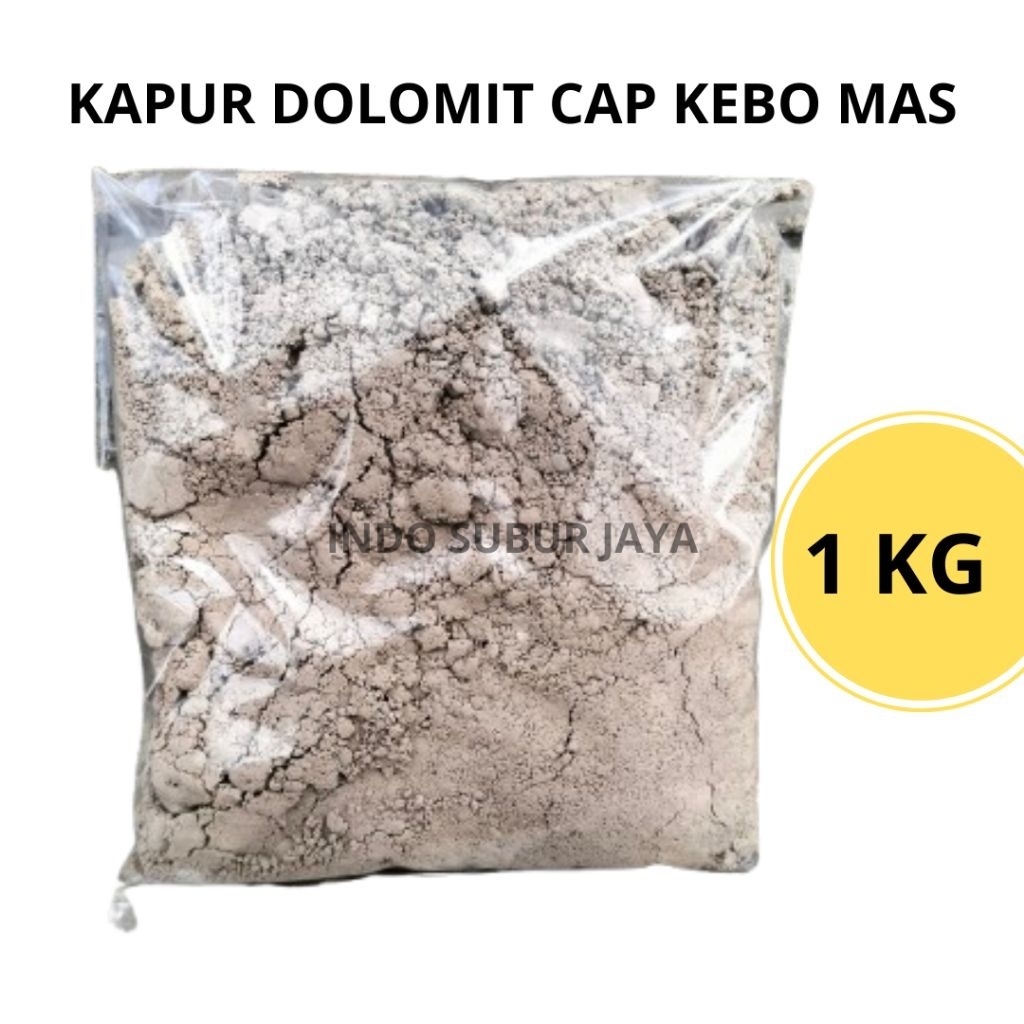 Jual [1 KG] Kapur Dolomit Cap Kebo Mas | Shopee Indonesia