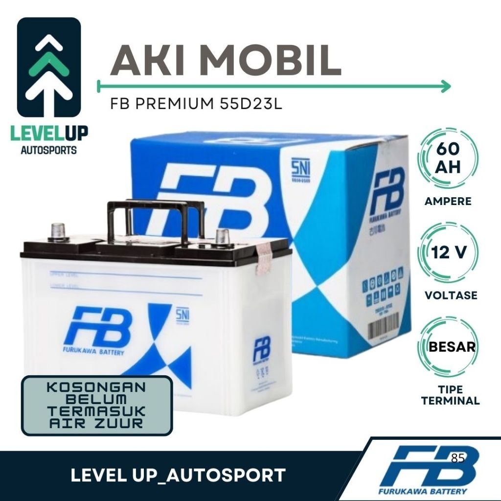 Jual Aki Mobil Innova Besin Nissan X-trail Merk Furukawa Battery Basah ...