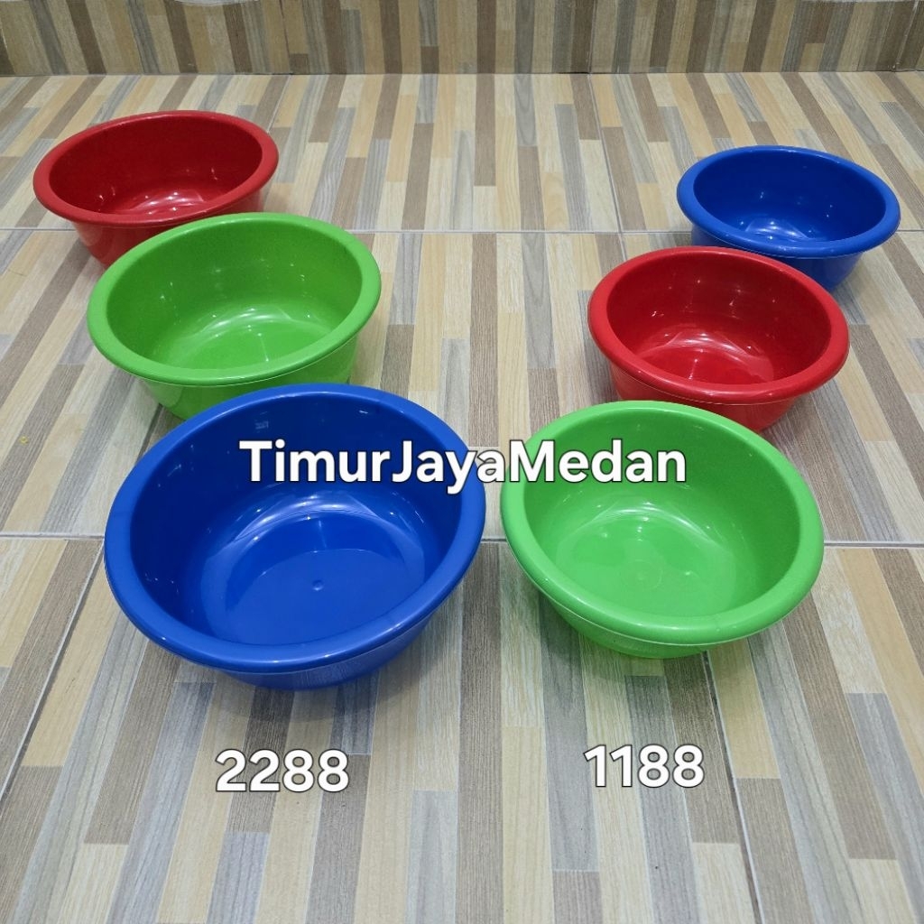 Jual Baskom Plastik Bahan Ori Tidak Berbau 1188 2288 GM | Shopee Indonesia