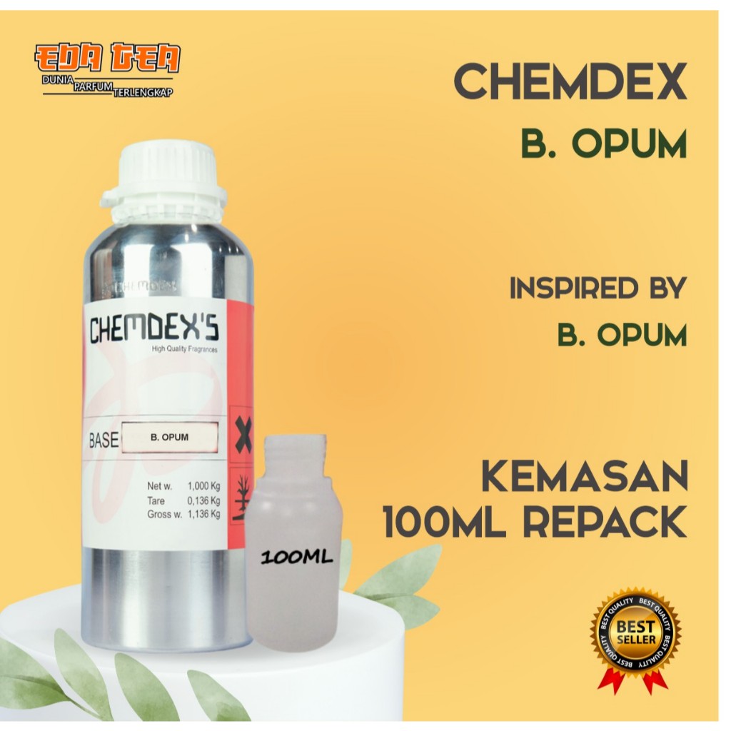 Jual bibit parfum murni B OPUM | CHEMDEX 100ML | Shopee Indonesia