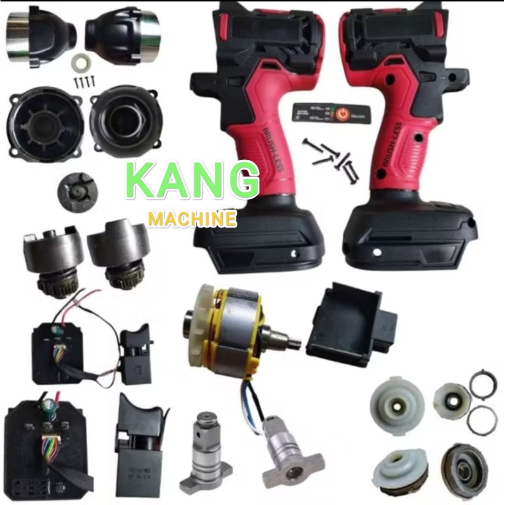 Jual sparepart impact wrench cordless JLD 48VF / 88VF / Kamolee DTW285 ...