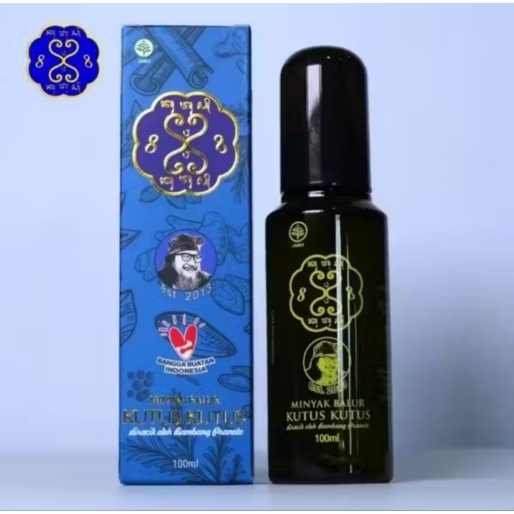 Jual MINYAK KUTUS KUTUS KEMASAN BARU AKSARA BALI 100ML - MINYAK
