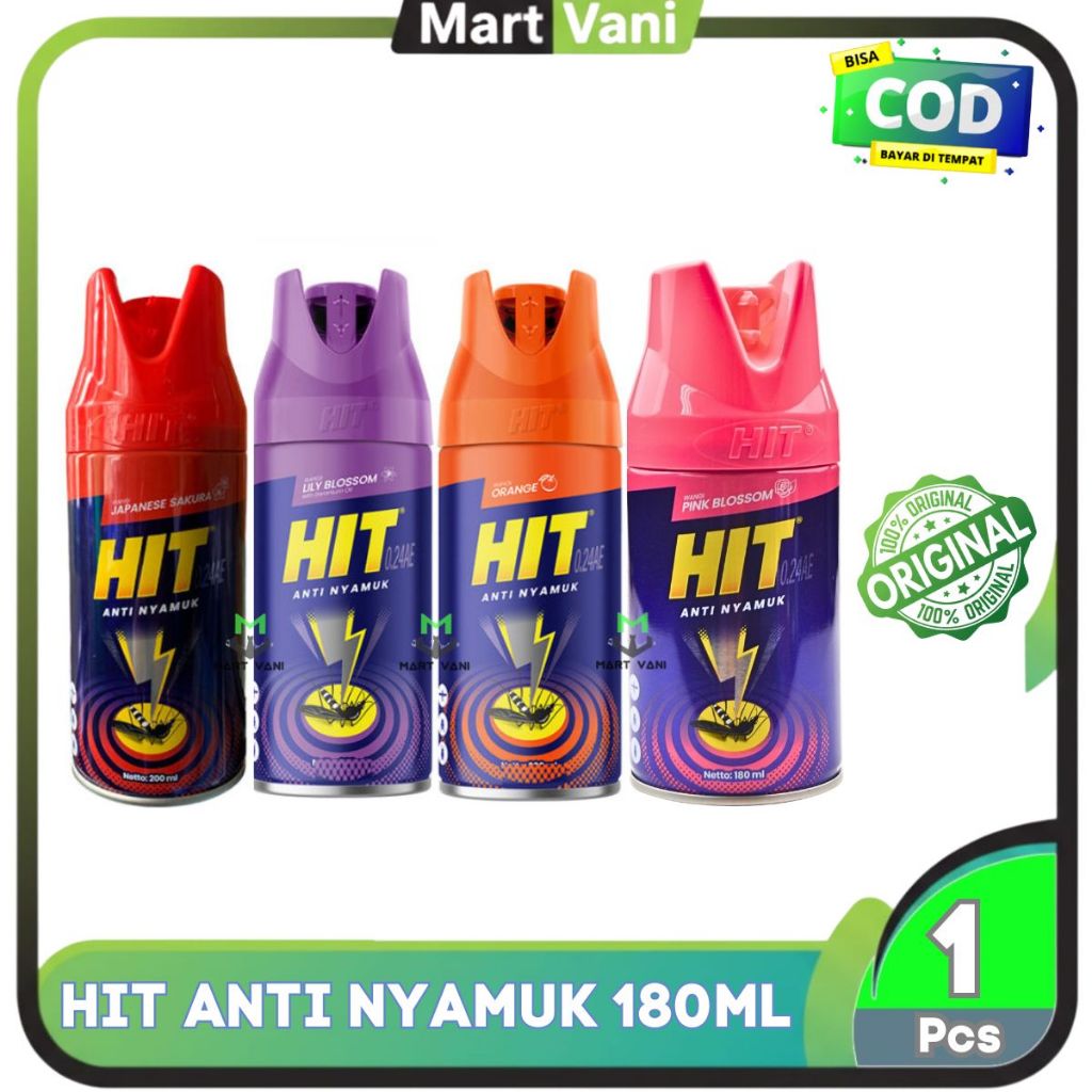 Jual HIT SPRAY 180ML AEROSOL | Shopee Indonesia
