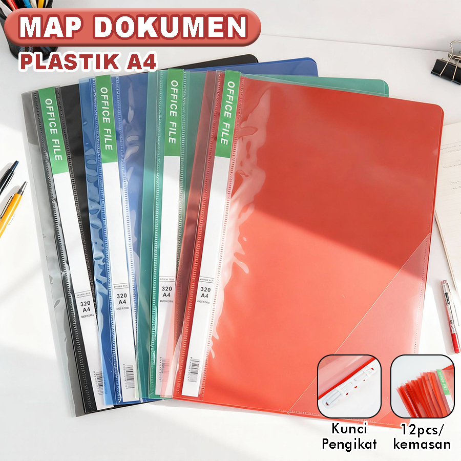 Jual Map Business File A4 Plastik Map Dokumen A4 Map Dokumen A4 ...