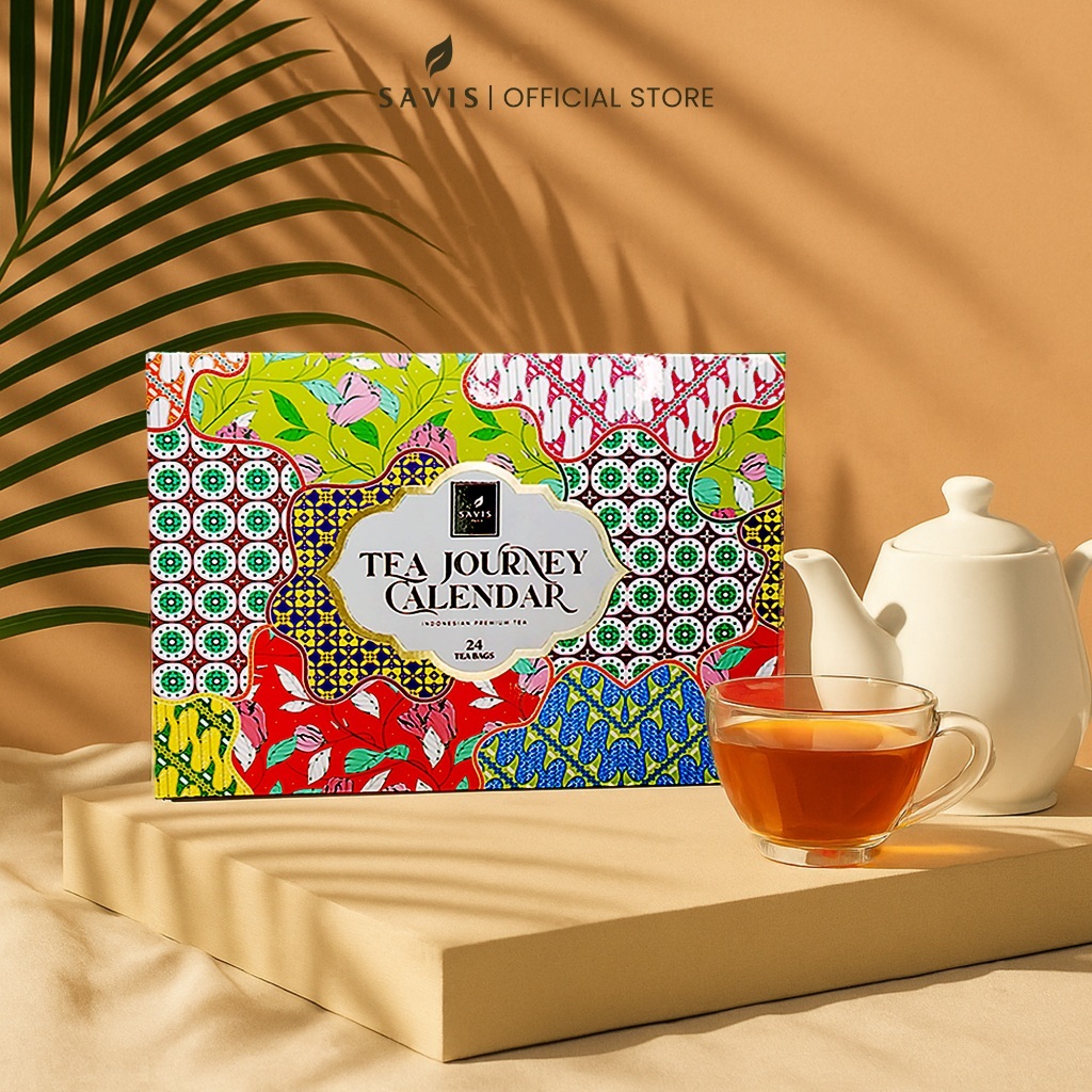 Jual SAVIS TEA PREMIUM HAMPERS TEA JOURNEY CALENDAR GIFT SET - 24 ...