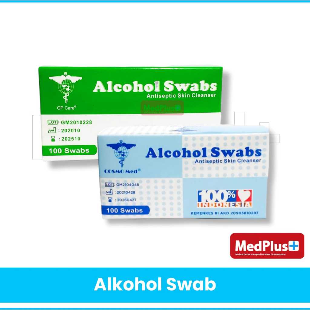 Jual Oneswab Alkohol Swab Onemed Isi 100 Pcs / Box +3 | Shopee Indonesia