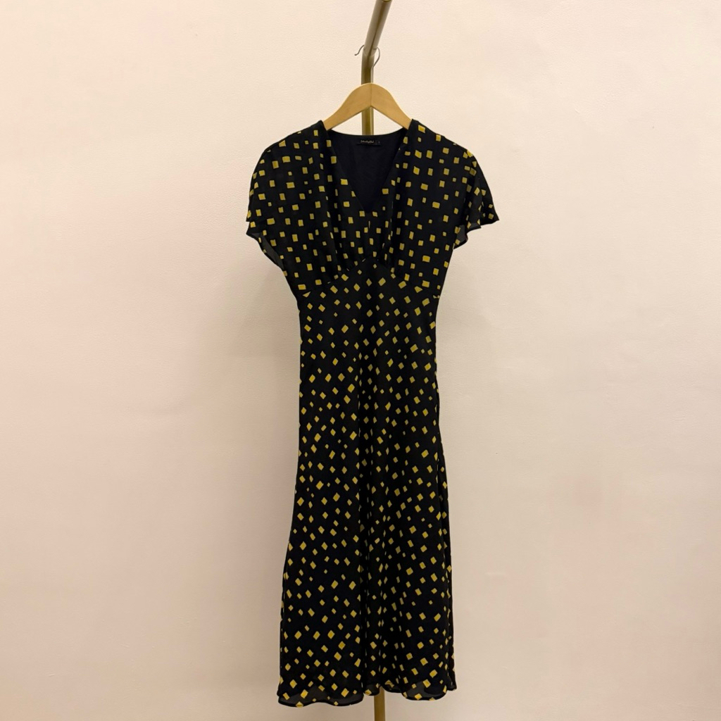 western denim dress Strapless Denim Dress with Slit
