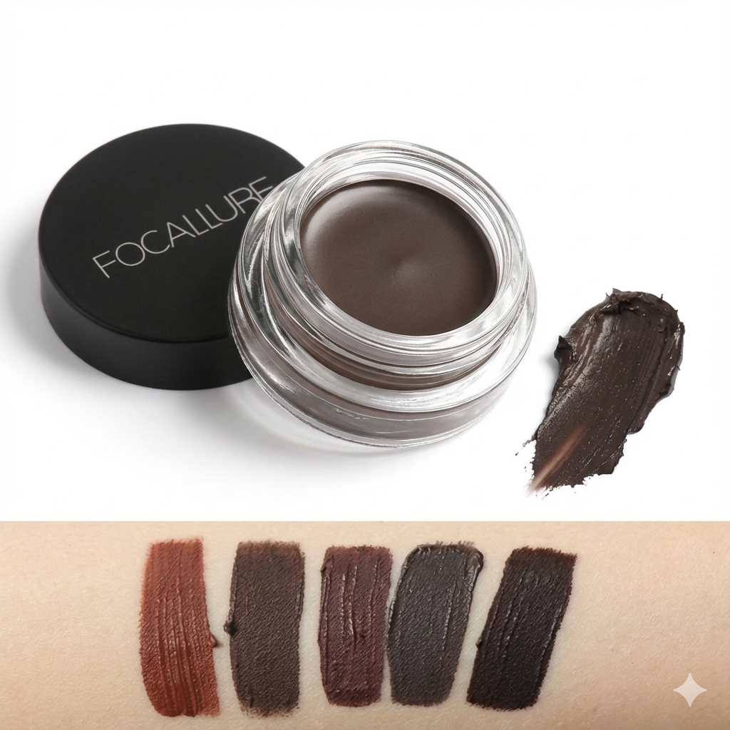 Jual FOCALLURE Eyebrow Cream Gel Waterproof | Aura Kirana Beauty ...