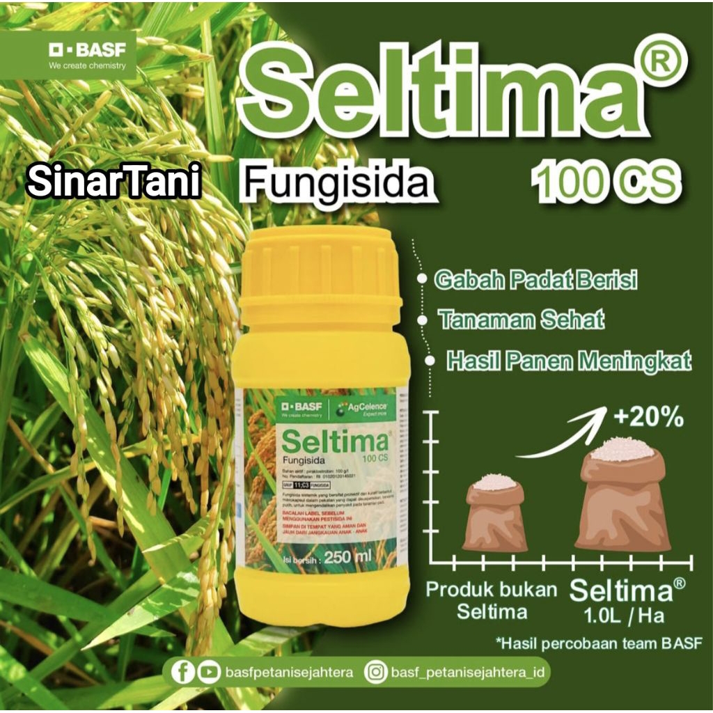Jual Fungisida SELTIMA 100CS 250ml Piraclostrobin | Shopee Indonesia