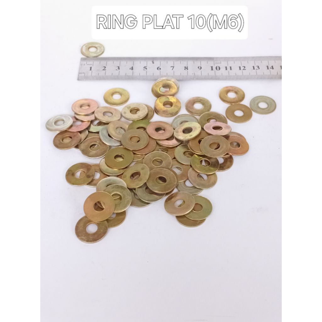 Jual RING PLAT 10(M6) PAKET HEMAT 1KG | Shopee Indonesia