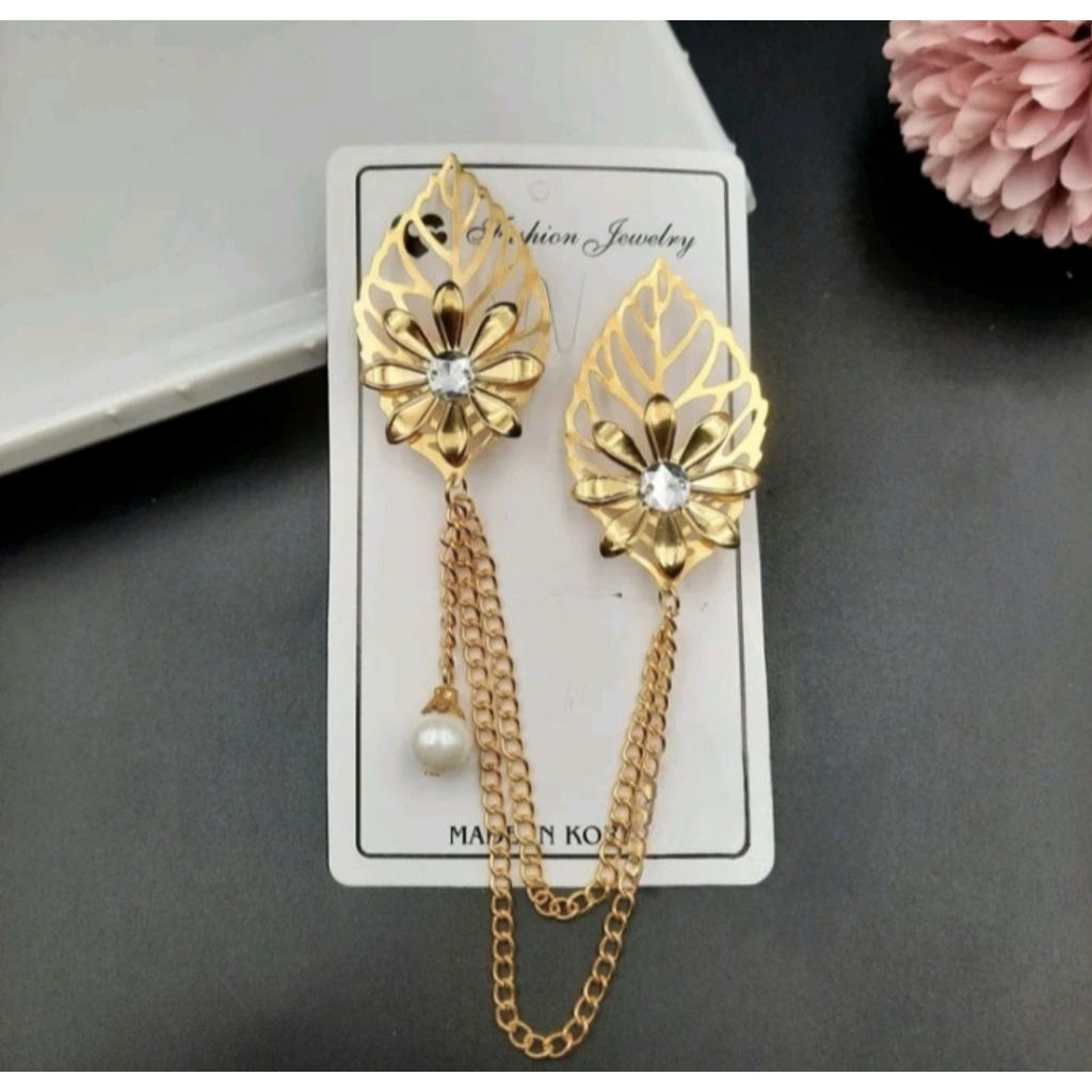 Jual BROS RANTAI KEBAYA JAS SET BROS KEBAYA RANTAI MEWAH ELEGAN BROS ...