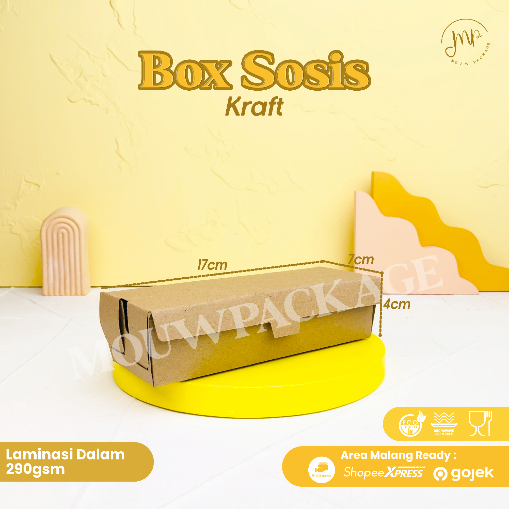 Jual BOX SOSIS / BOX CORNDOG / TEMPAT SOSIS | Shopee Indonesia