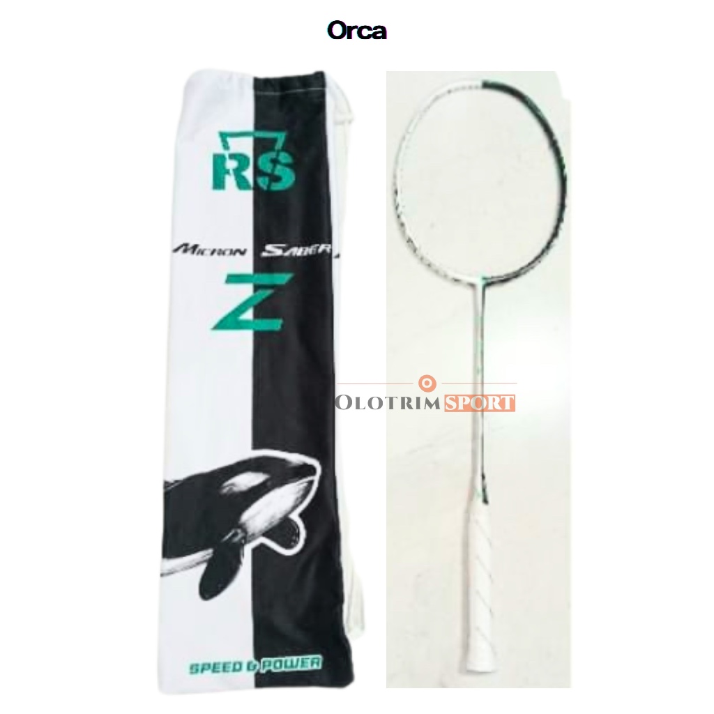 Jual Raket Badminton RS MICRON SABER Z BULL BUMBLEBEE ORCA POWER SPEED ...