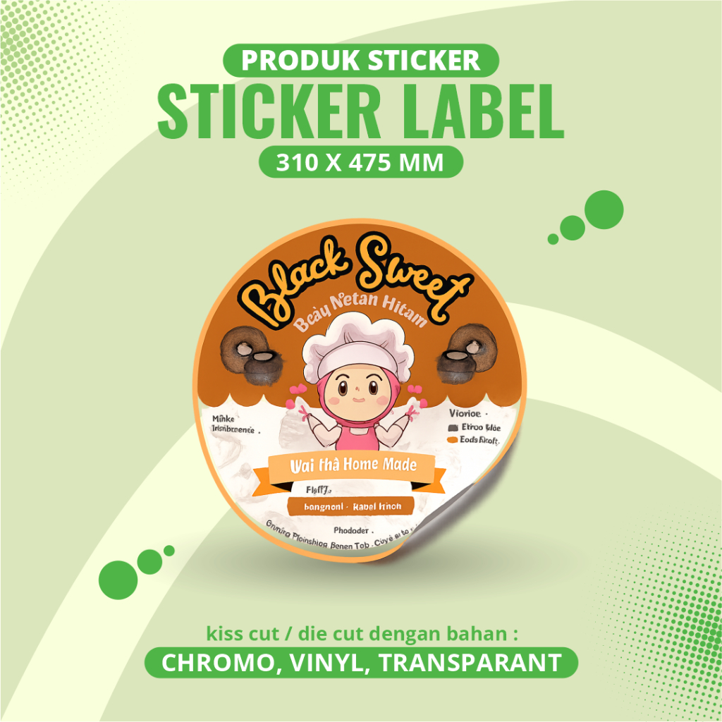 Jual Cetak Sticker Label Produk Uk A3+ | Shopee Indonesia