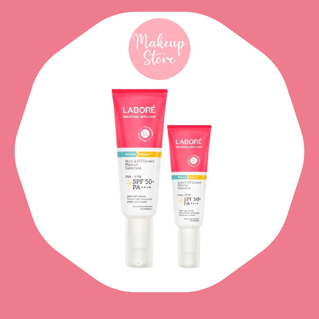 Jual LABORE Acne & Oil Correct Physical Sunscreen SPF50+ PA++++ 40 ml ...