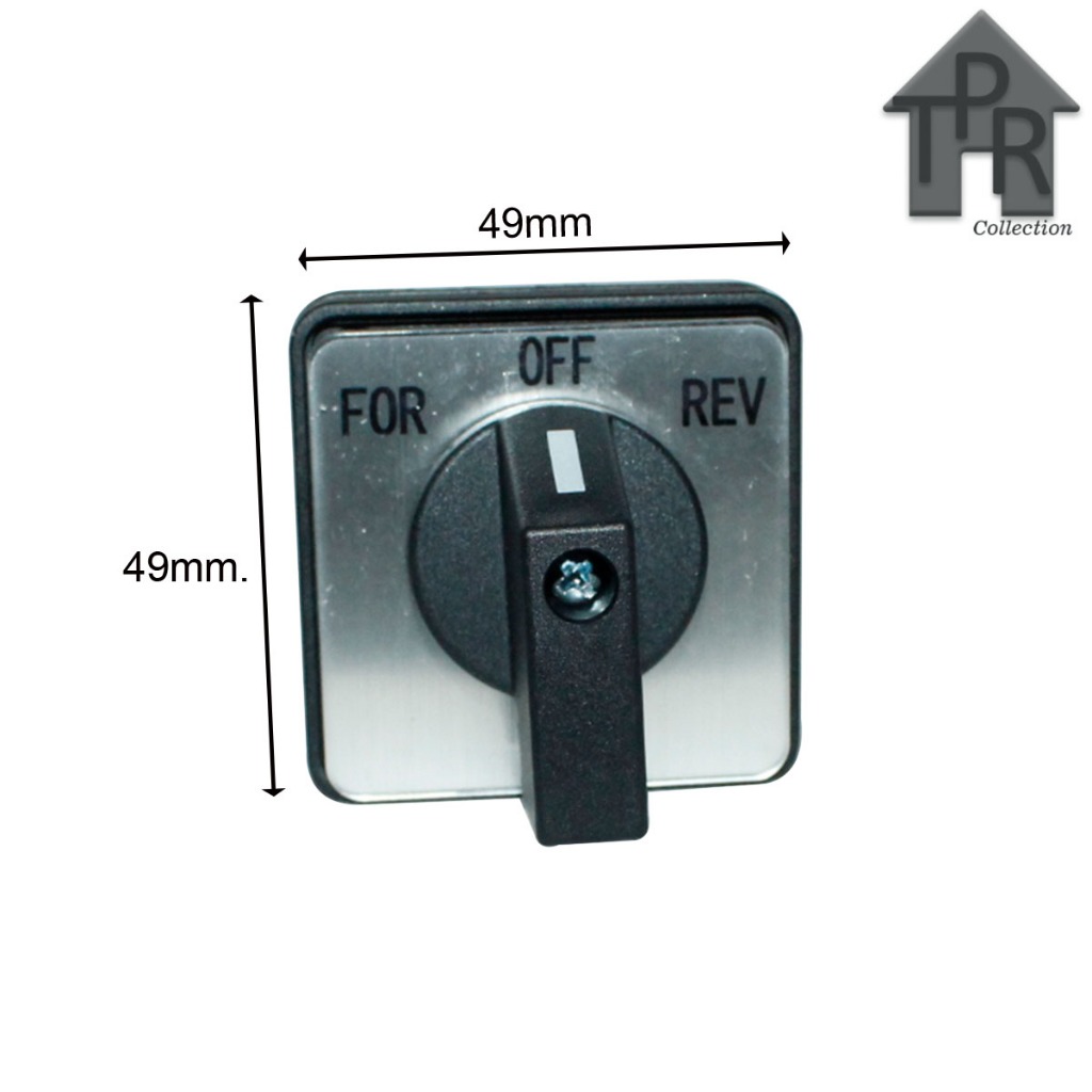 Jual Selector Switch Forward-Reverse 3 Posisi FOR-OFF-REV AC 380V ...