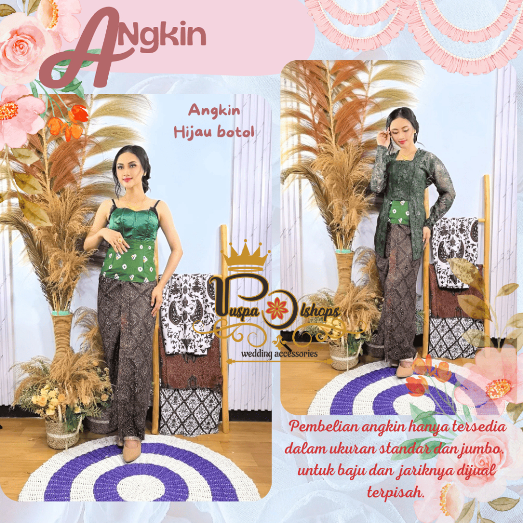 Jual Angkin jumputan instan untuk wanita angkin wanita angkin standar ...