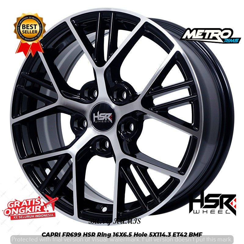 Jual VELG RACING HSR CAPPRI RING 16 COCOK UNTUK MOBIL ERTIGA INOVA ...