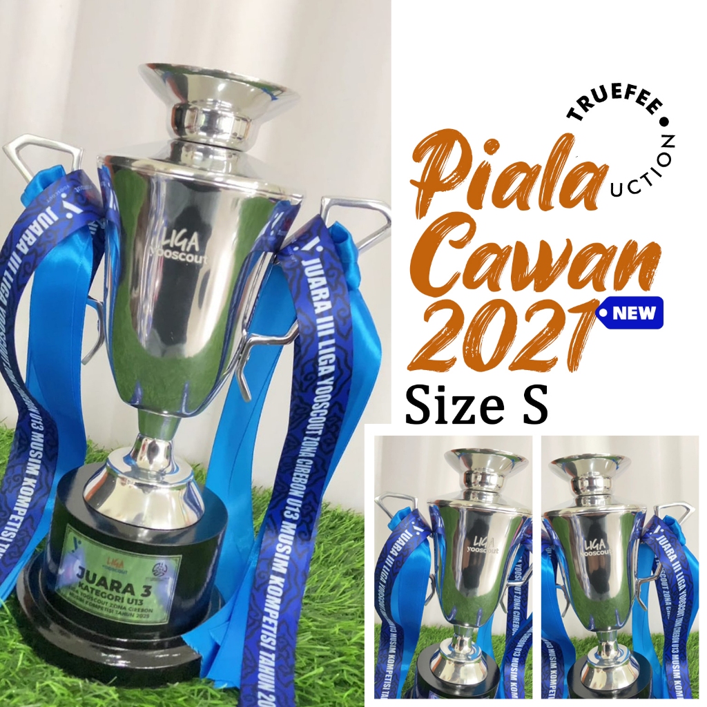 Jual PIALA LOGAM ALUMUNIUM CAWAN 2021 NEW SIZE S CHAMPIONS CUP TROPHY ...