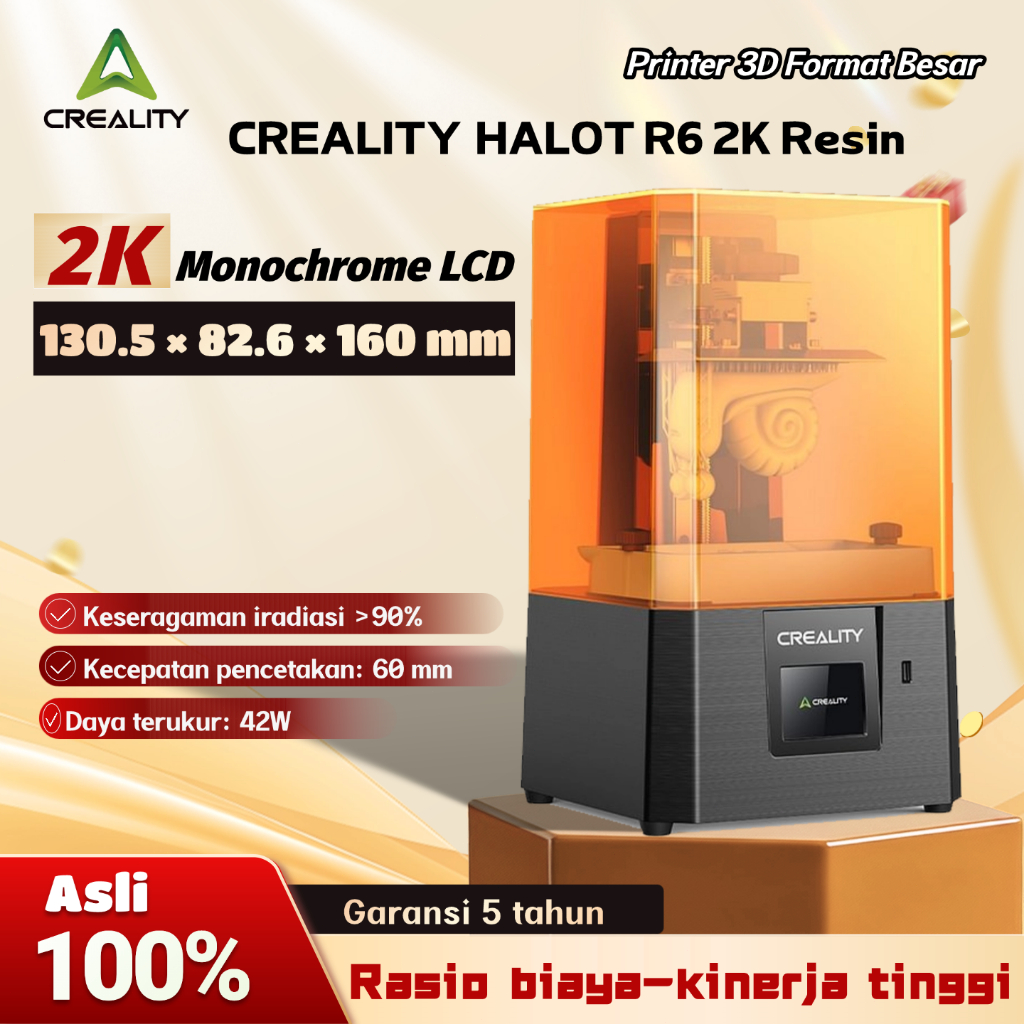 Jual Creality HALOT R6 2K Resin 3D Printer Pengeringan UV Layar LCD ...