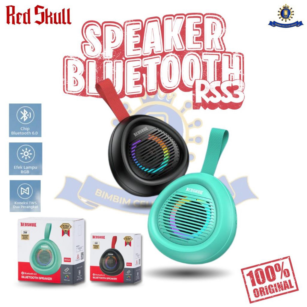 Jual REDSKULL RSS3 BLUETOOTH SPEAKER 6.0 RGB Light Superior Sound ...