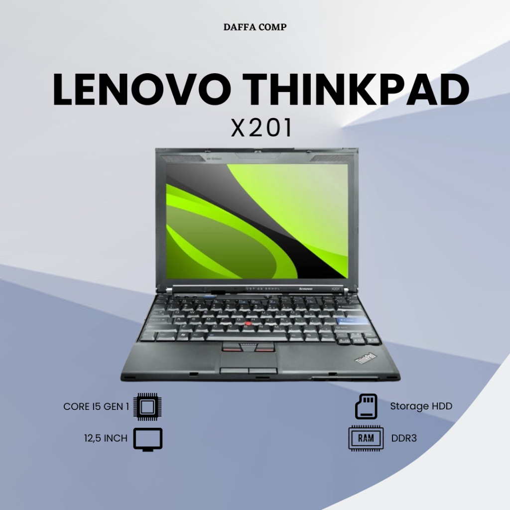 良品thinkpadX201 i5 RAM 8GB ウルトラベース Jual Laptop Murah Lenovo Thinkpad X201 Core i5 ram 8GB SSD 256GB