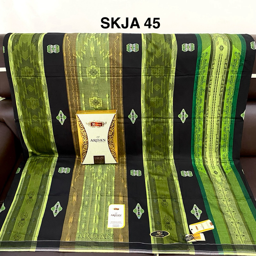 Jual Sarung ardan skj songket jacquard grade gold silver | Shopee Indonesia