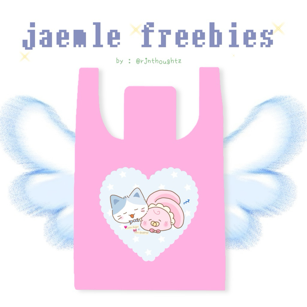 Jual foldable bag jaemle!! freebies^___^ | Shopee Indonesia