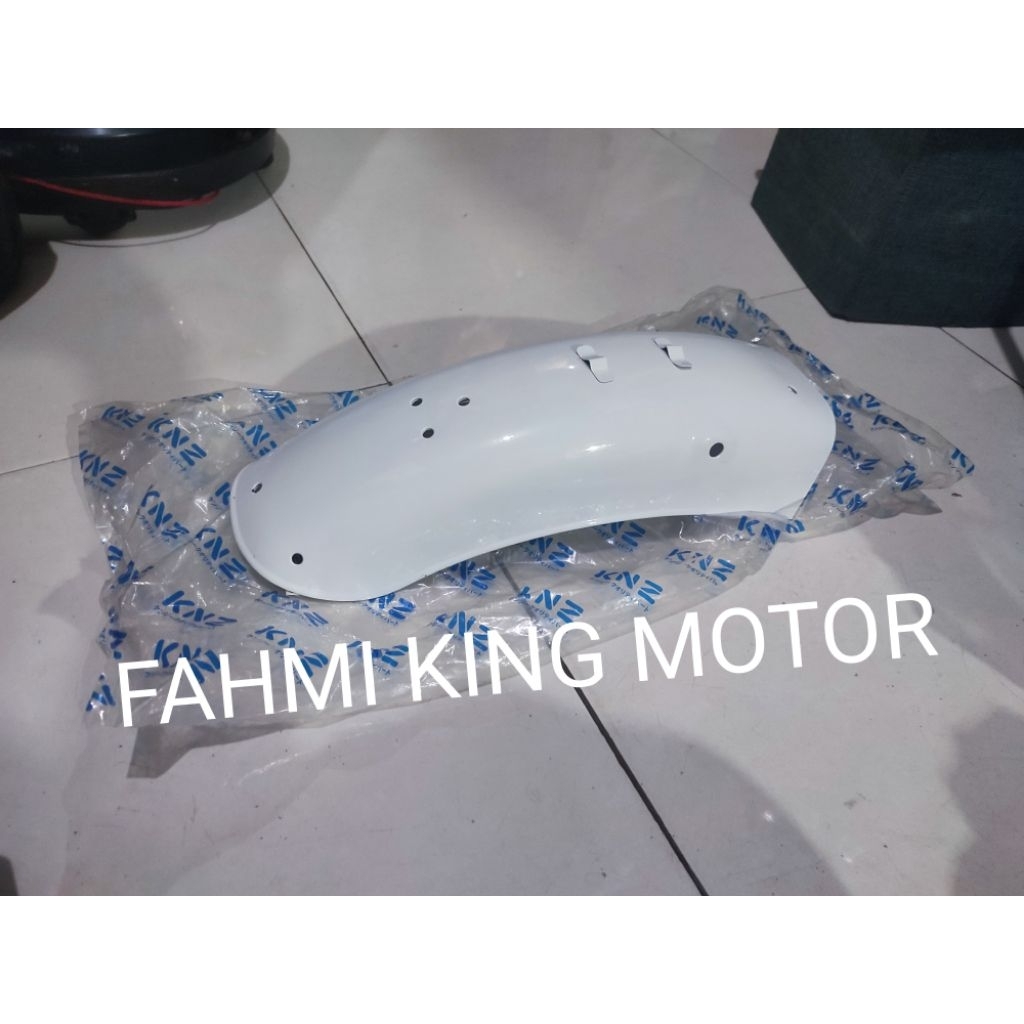 Jual SPAKBOR SLEBOR RX KING WARNA PUTIH GRES BARU PLAT TEBAL BUKAN ...