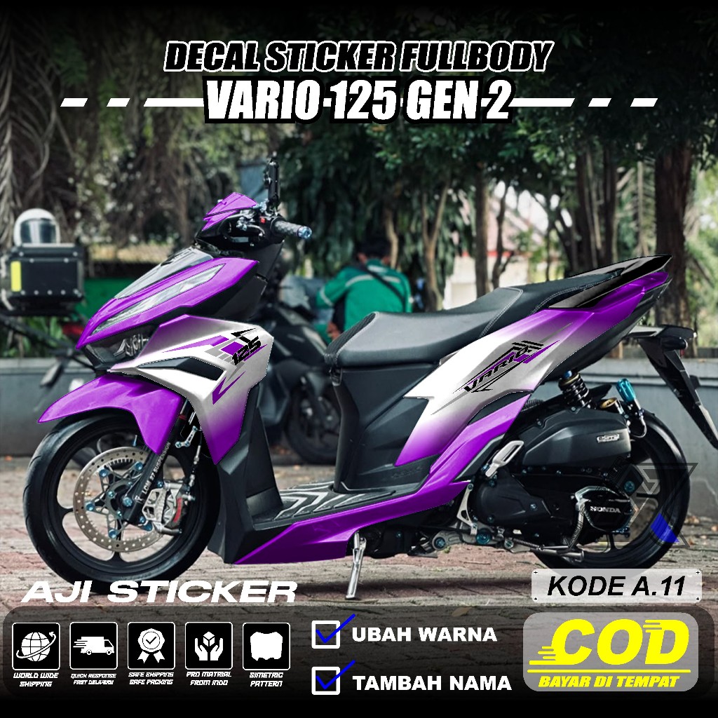 Jual Decal Sticker Vario 125 New Gen 2 2022 2023 2024 2025 Fullbody ...