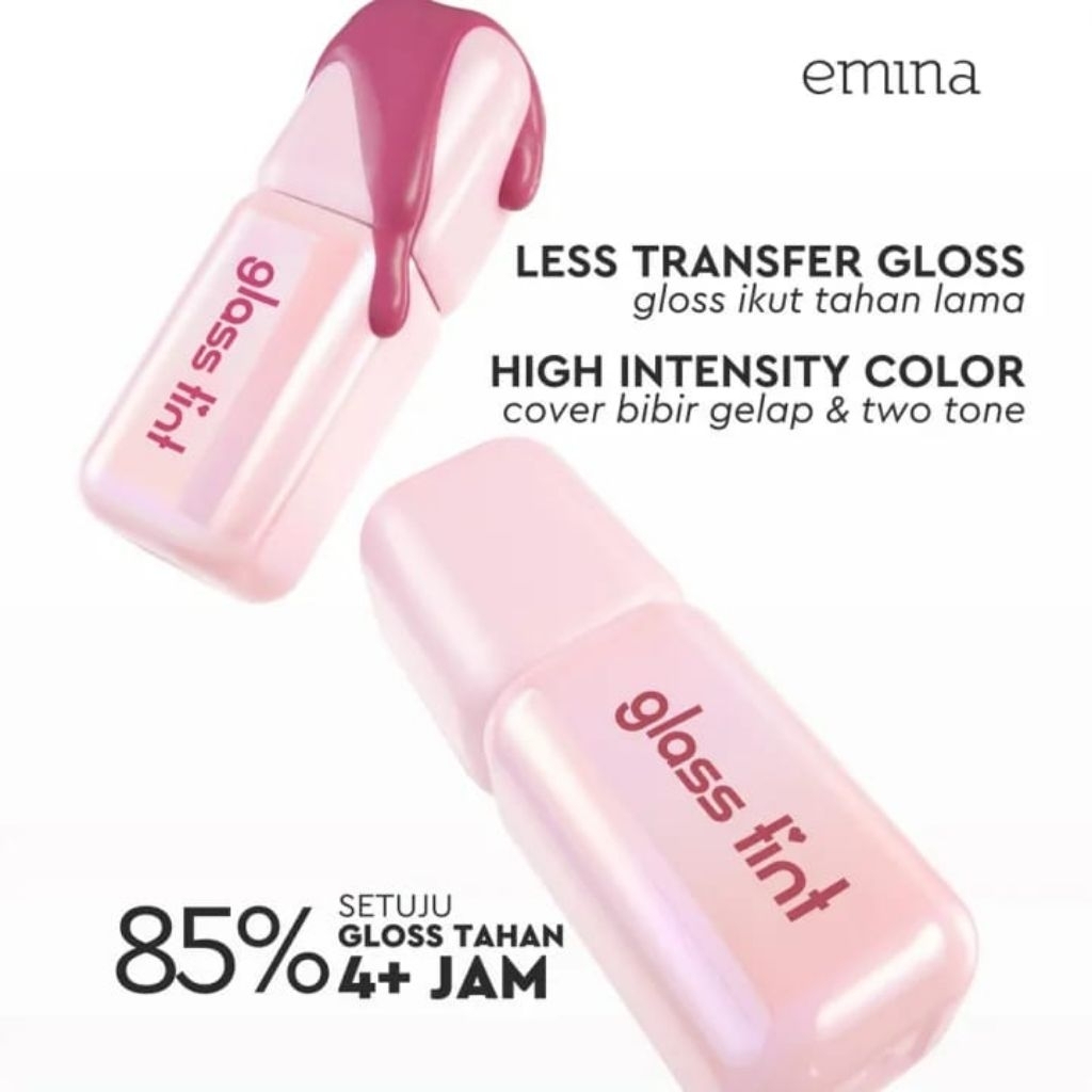Jual EMINA Glass Tint lip 3 gr | Lip Tint | Shopee Indonesia
