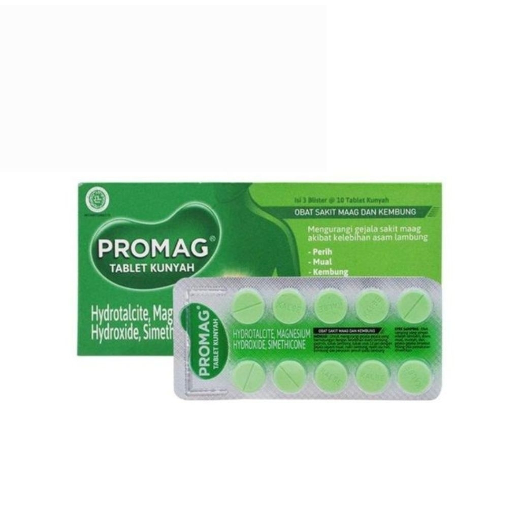 Jual PROMAG TABLET 1 BOX ISI 3 BLISTER | Shopee Indonesia