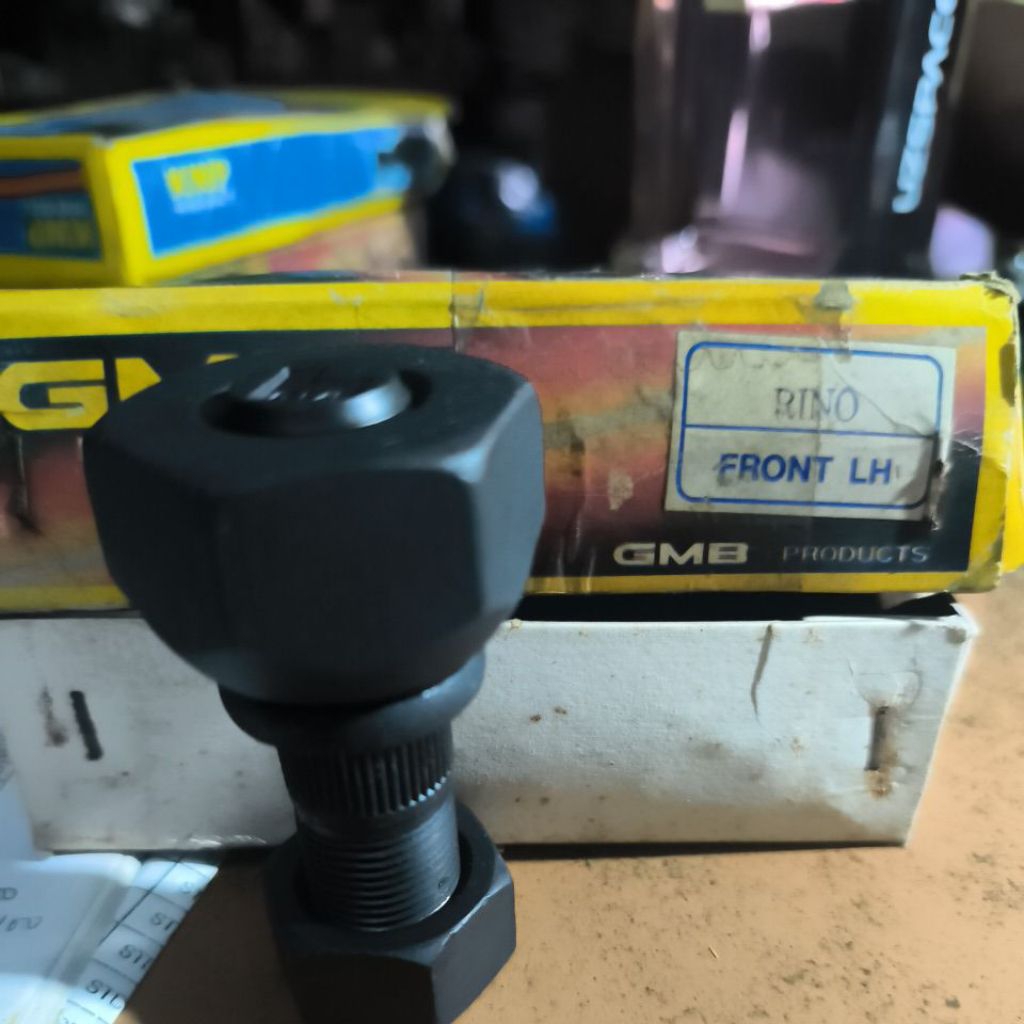 Jual baut roda depan rino ht125 sebelah kiri merek GMB | Shopee Indonesia
