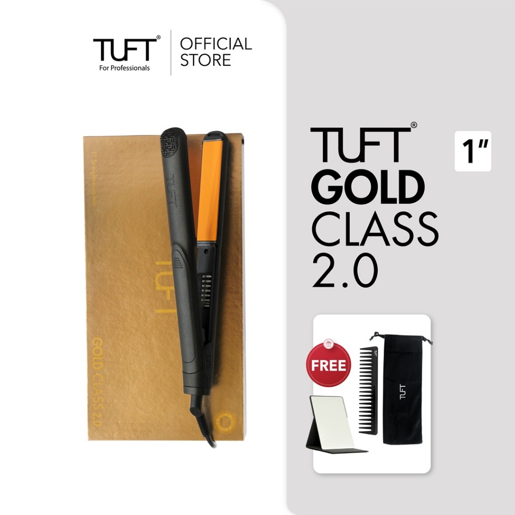 Jual TUFT Gold Class Limited Edition - Hair Straightener | Shopee Indonesia