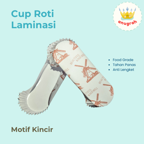 Jual Cup Roti Laminasi Oval Kincir Isi 100 pcs / 200 pcs | Shopee Indonesia