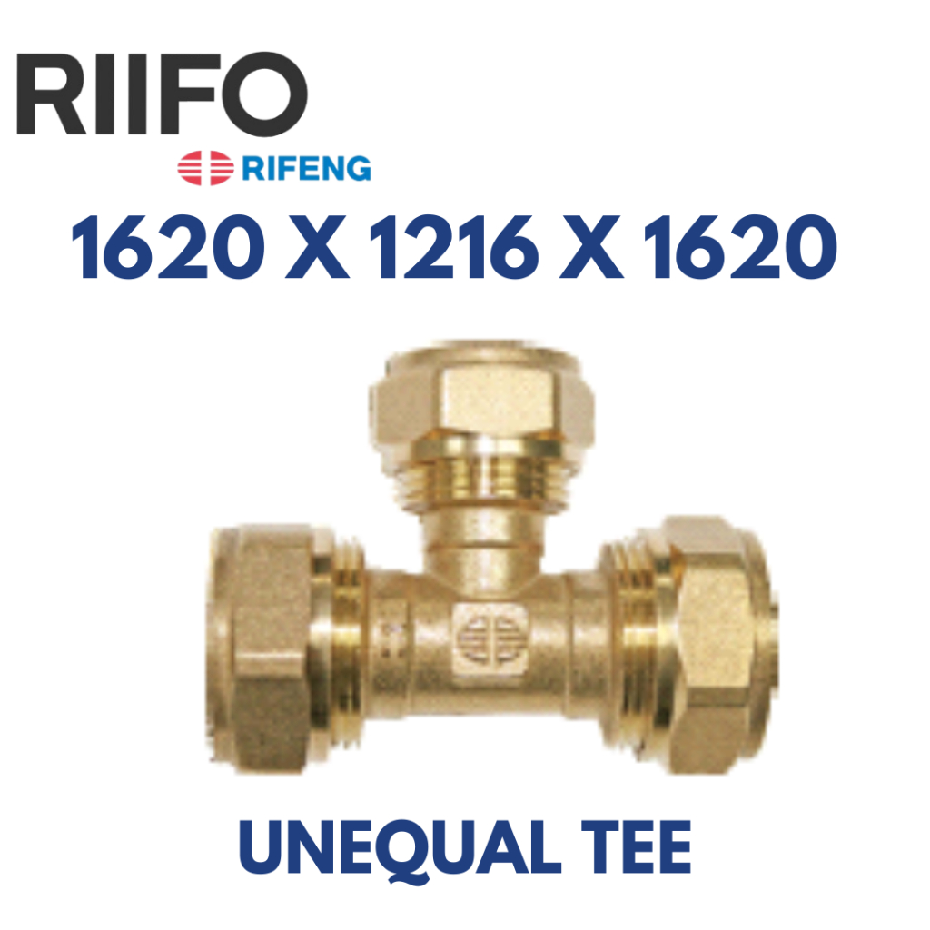 Jual RIFENG PAP Unequal Tee 1620 x 1216 x 1620 RIIFO 3/4 x 1/2 Fitting ...