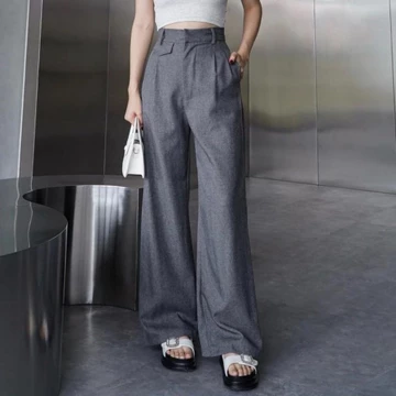 ORO PANTS Loose Pants Trouser Wanita Celana Anti Kusut Celana Kulot Wanita