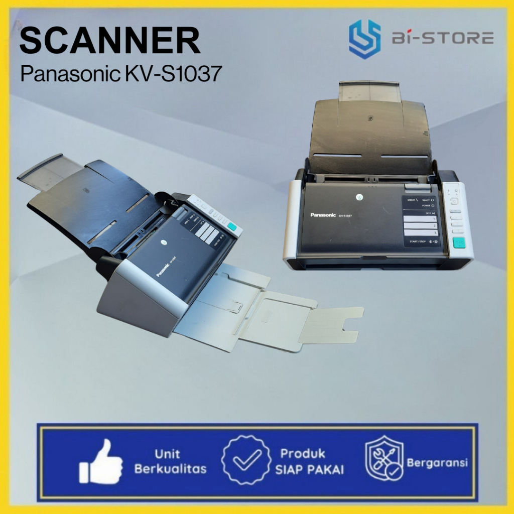 Jual Scanner Folio Panasonic KV-S1037 Support Scan Ukuran Folio F4 Dan ...