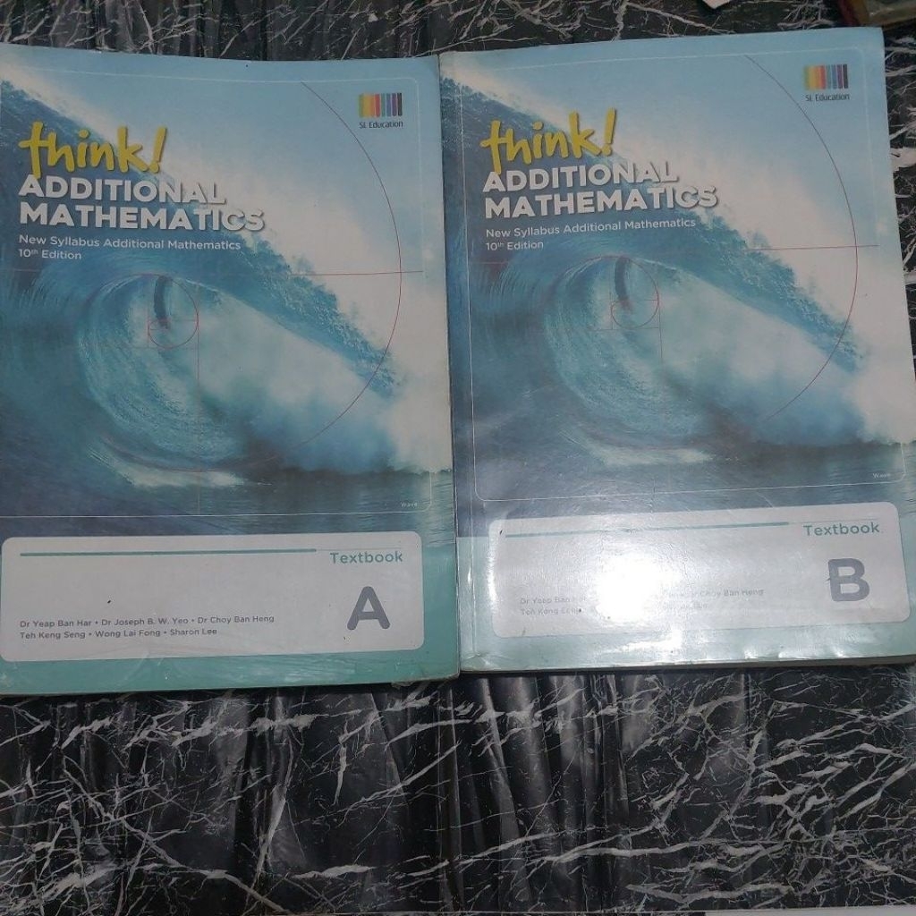 Jual THINK ADDITIONAL MATHEMATICS TEXTBOOK A dan TEXTBOOK B 10TH ...