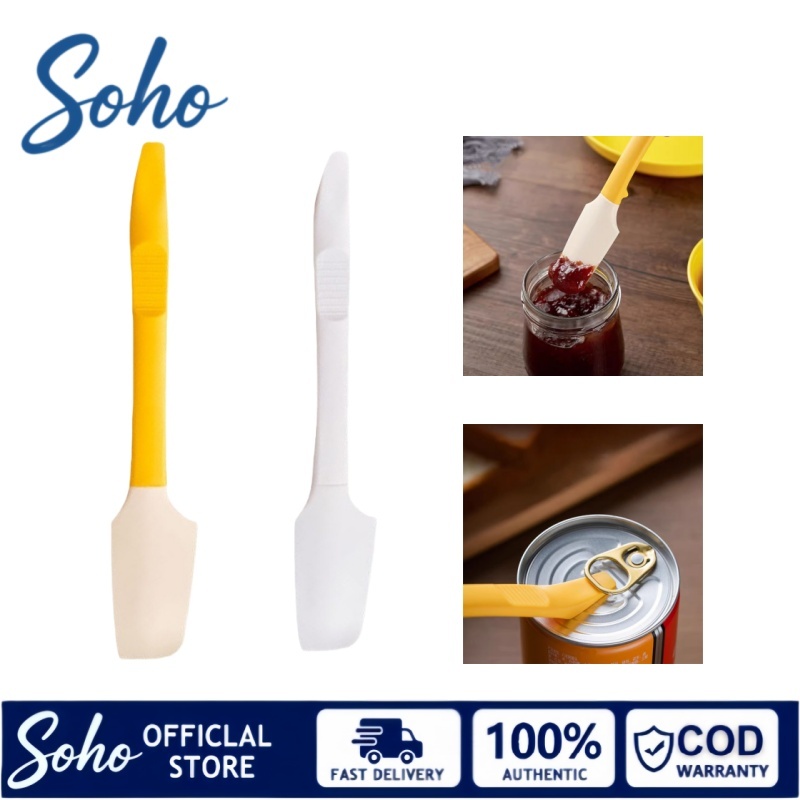 Jual Spatula mini silicone / Pengoles selai roti / Pembuka tutup kaleng ...