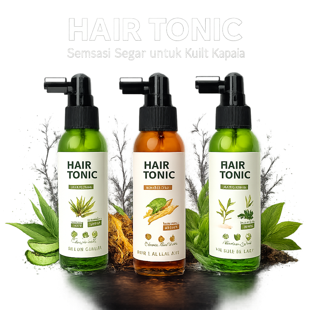 Jual Hair Tonic 100 ML l Vitamin Rambut Penumbuh Rambut Anti Rontok ...