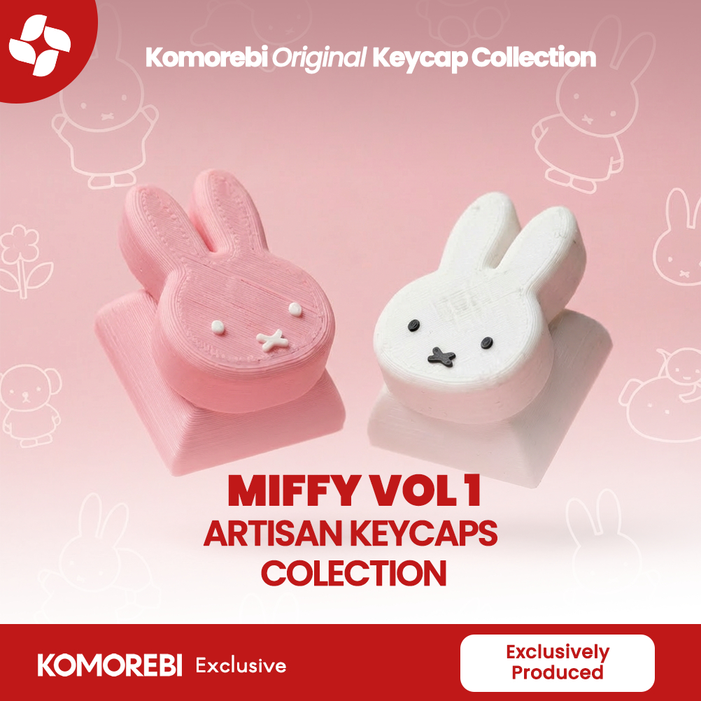 Jual Artisan Keycap Miffy Collection Vol 1 Lucu Custom Mechanical ...