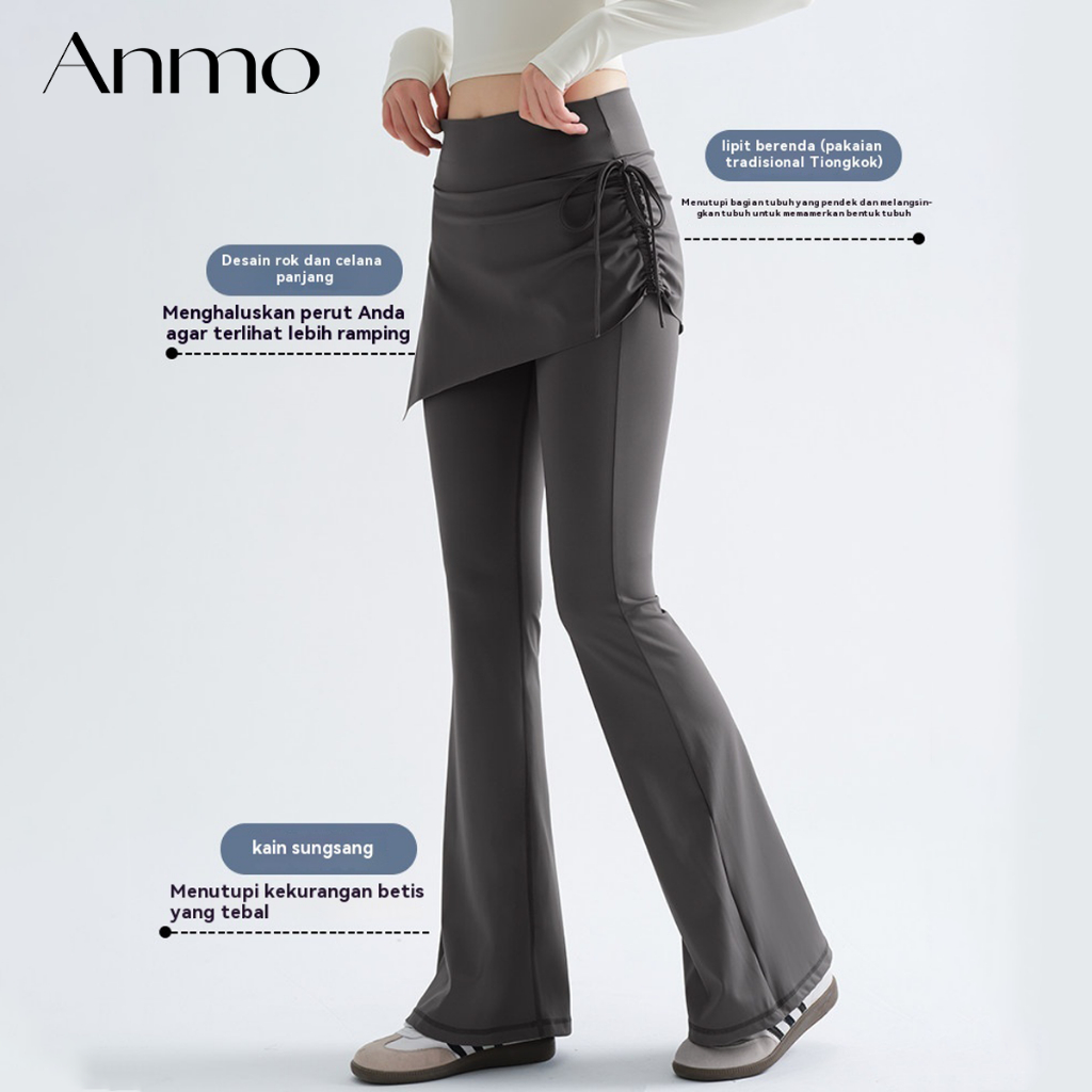Jual ANMO-Celana Olahraga Wanita High Waist ANMO: Leging yang Sesuai ...